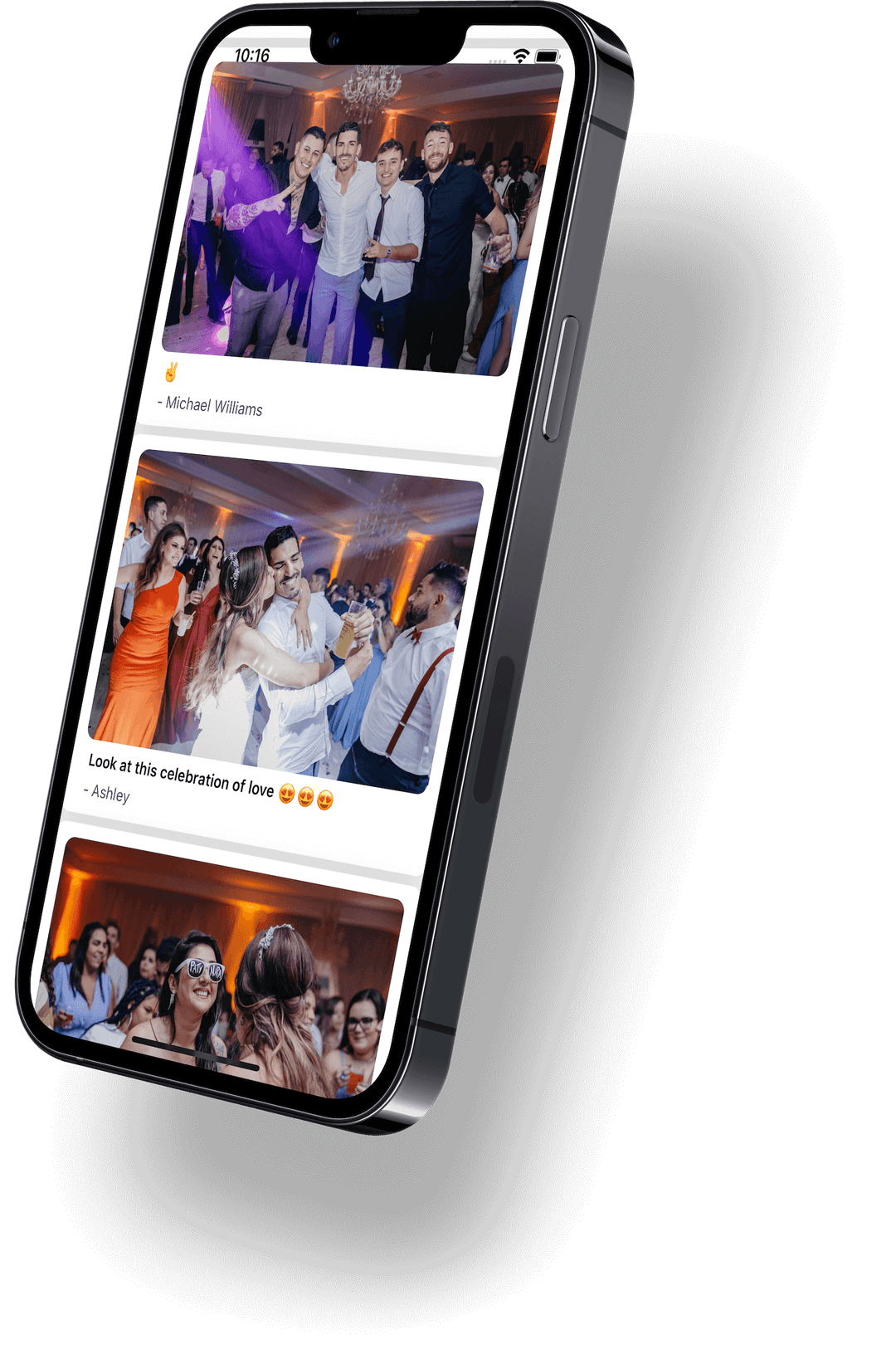 wedding stream app