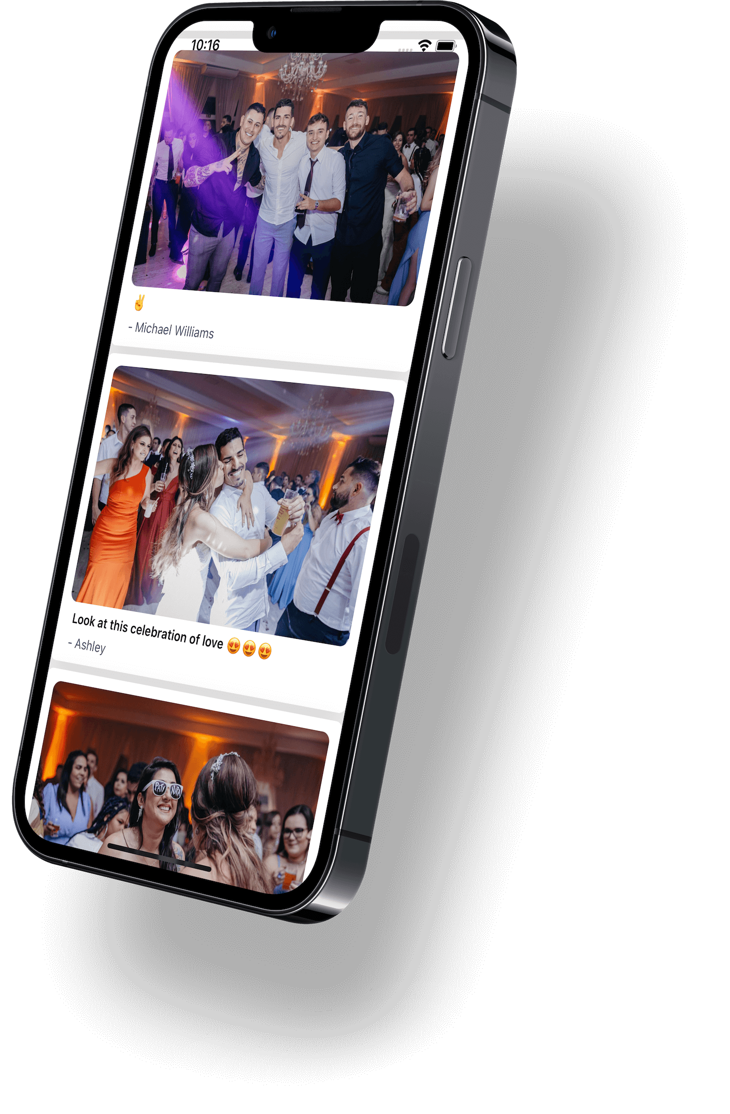 wedding stream app